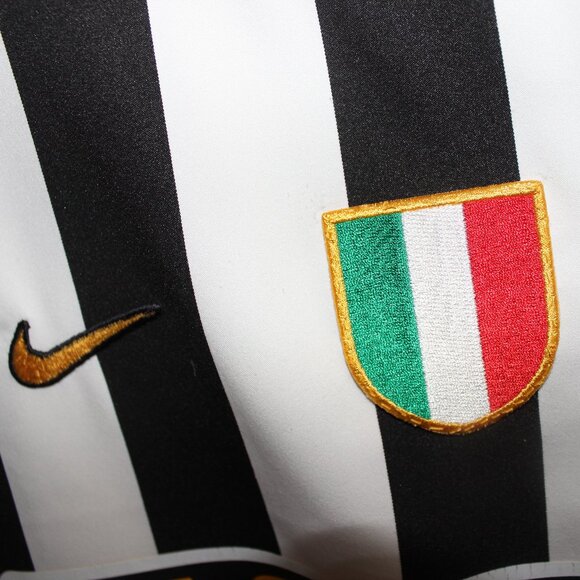 vintage Nike JUVENTUS FC 2003-04 home shirt M soccer jersey Scudetto Fastweb - Picture 8 of 16